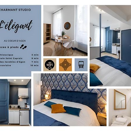L'Elegant, Charmant Studio Hyper Centre Gare 800M Agen Zewnętrze zdjęcie